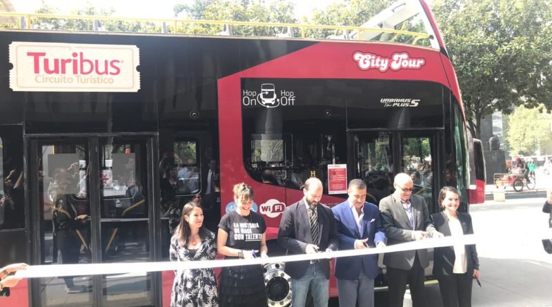 Inauguran circuito del Turibus de la mano de History