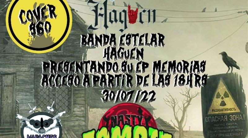 LA BANDA DE ROCK HAGUEN CELEBRA 9 AÑOS DE TRAYECTORIA CON EL LANZAMIENTO DE SU EP “MEMORIAS”