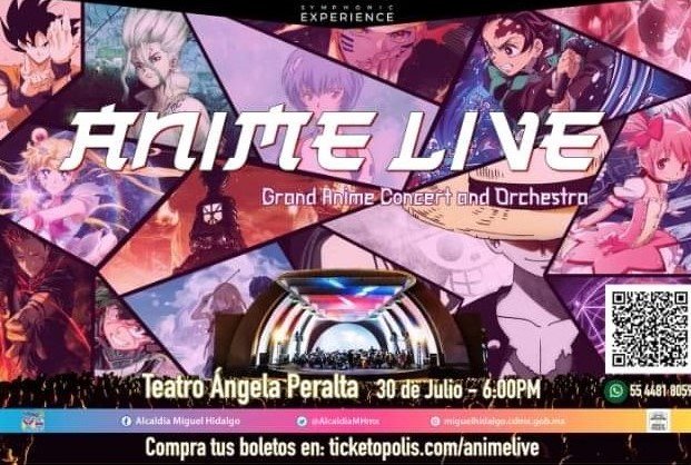 Adquiere ya tus boletos para ANIME LIVE