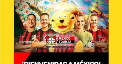 Recibe al Bayer 04 Leverkusen Femenil el lunes 11 en el aeropuerto!