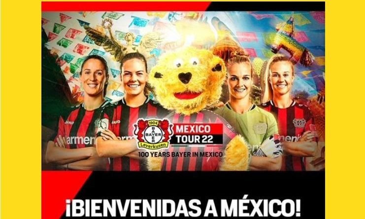 Recibe al Bayer 04 Leverkusen Femenil el lunes 11 en el aeropuerto!