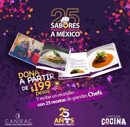 25 prestigiados chefs apoyan a «Fundación Teletón» en sus 25 años.