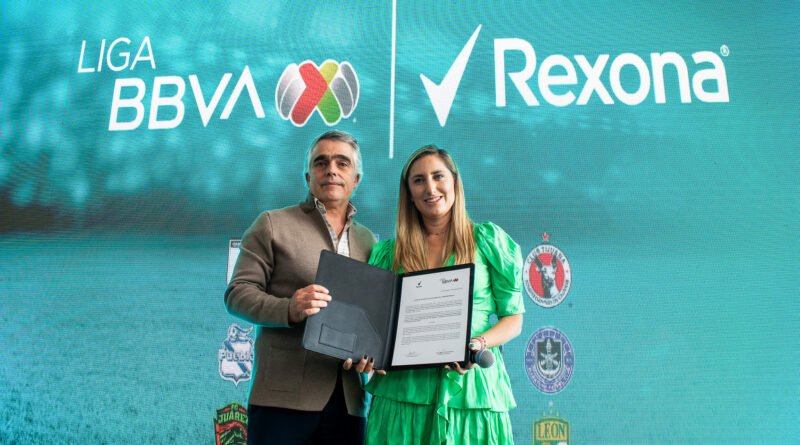 Rexona se une a la liga BBVA MX como su patrocinador oficial.