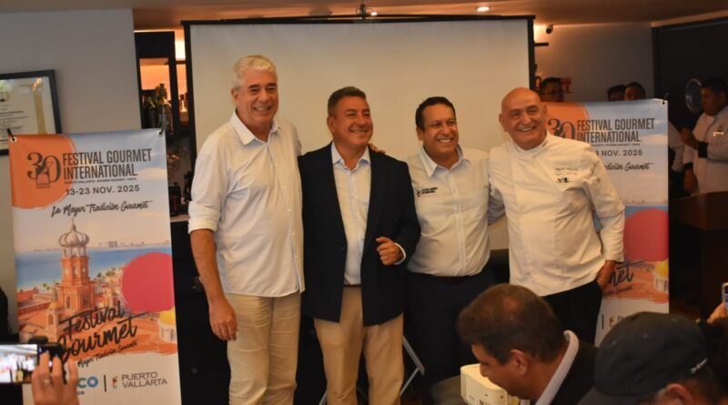 Festival Gourmet Internacional 2025 celebra su 30ª edición con una rueda de prensa multitudinaria en CDMX.