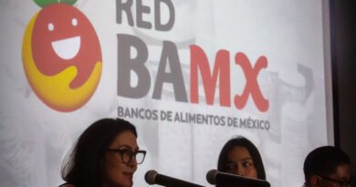 La Red de Bancos de Alimentos de México, Grupo Farrera y Tarumba presentan alianza estratégica en Balcón del Zócalo.