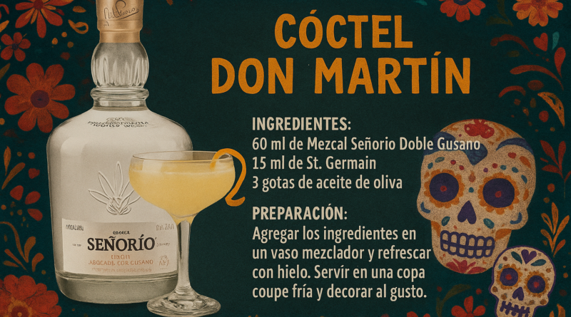 Entre pan de muerto y mole: Mezcal Señorío, el maridaje perfecto para estas fechas.