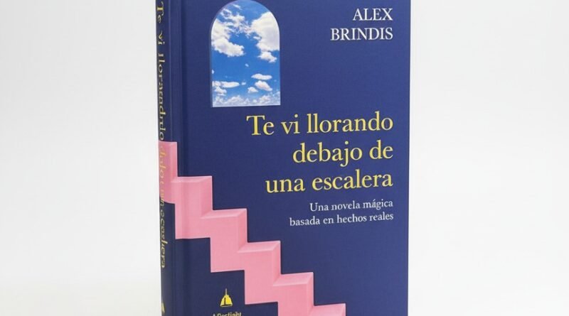 Lanzamiento de la novela “Te vi llorando debajo de una escalera”, por Alejandro Brindis.