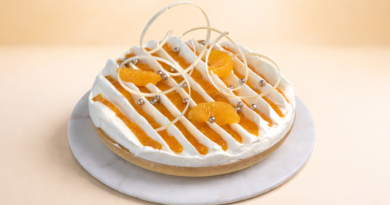 Tarta de mandarina: la receta gourmet de la chef Nina Guerra, con chocolate blanco que te fascinará.