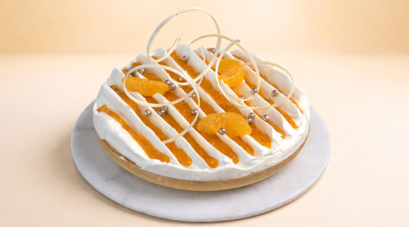 Tarta de mandarina: la receta gourmet de la chef Nina Guerra, con chocolate blanco que te fascinará.