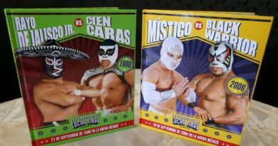 «Leyendas de la Lucha Libre”, la primera colección de libros que recopila los duelos de apuestas que fueron historia.