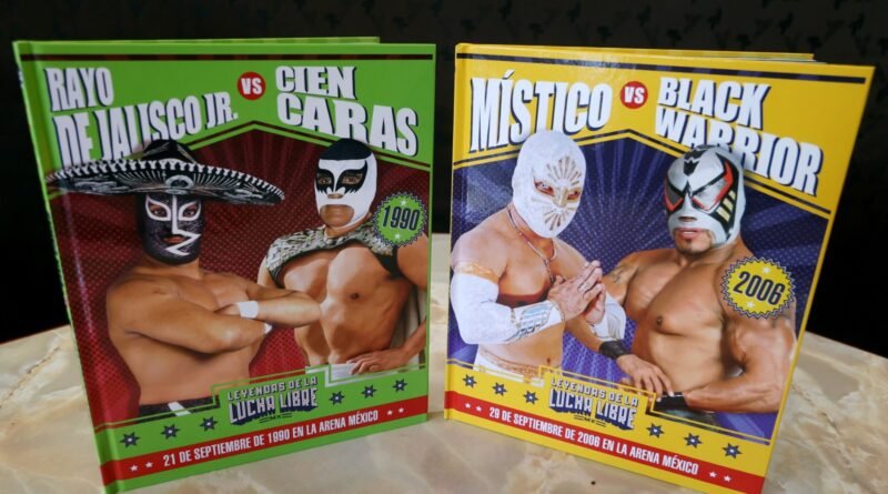 «Leyendas de la Lucha Libre”, la primera colección de libros que recopila los duelos de apuestas que fueron historia.