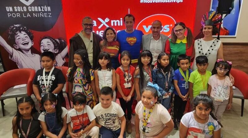 Vips presentó “Un solo Corazón por la niñez”, iniciativa con la que brindará alimento a más de 3 mil niñas y niños.