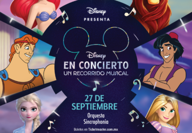 Disney en concierto: un recorrido musical llegará al Auditorio Nacional el próximo 27 de noviembre.