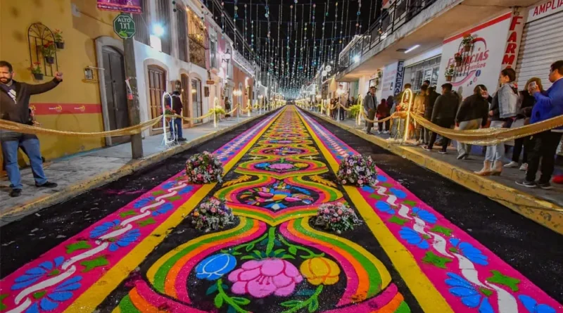 Presentan Feria Internacional del arte efímero y la Dalia, Huamantla 2026.