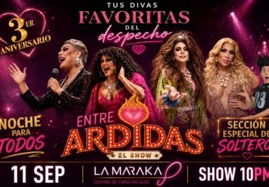 «Entre ardidas» llega a La Maraka con lo mejor del transformismo, música y despecho.