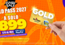Renueva a «Gold Pass 2027» por solo 9.