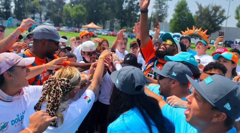 NFL México y CONADE se unen a Miami Dolphins Academy para crear programas de Flag Football y educación durante todo el año en el país.
